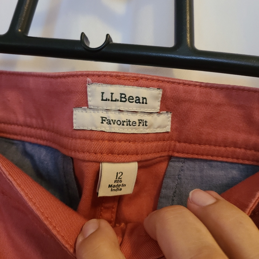L.L. Bean Favorite Fit Shorts cinnamon colored - Picture 3 of 7